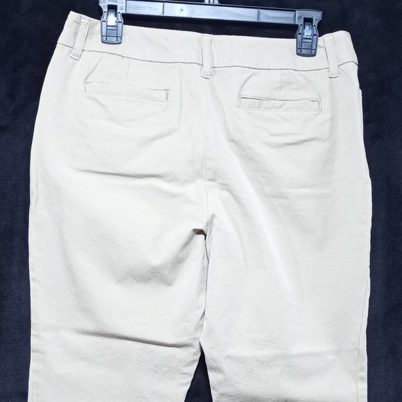 St. John's Bay Pants Size 10P Straight Leg‎ Petite Tan Color #1201 - Picture 5 of 8